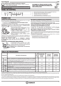 Manual de uso Indesit DIE 2B19 A Lavavajillas