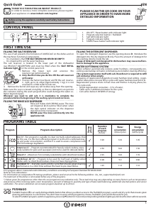 Manual Indesit DIE 2B19 A Dishwasher