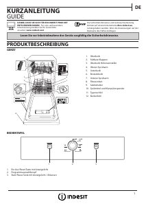 Bedienungsanleitung Indesit DSFE 1B10 A Geschirrspüler