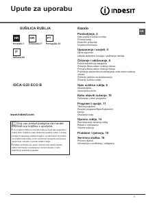 Εγχειρίδιο Indesit IDCA G35 B ECO (EU) Στεγνωτήριο