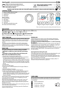 Manual Indesit YTBE M11 83K RX Dryer