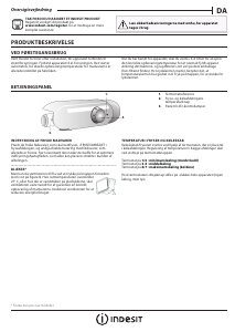 Handleiding Indesit B 18 A1 D/I 1 Koel-vries combinatie