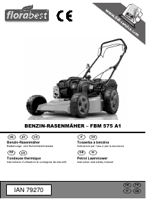 Bedienungsanleitung Florabest FBM 575 A1 Rasenmäher