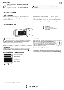 Manuál Indesit BI 18A2 D/I Lednice s mrazákem