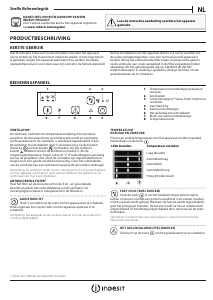 Handleiding Indesit IND 401 Koel-vries combinatie