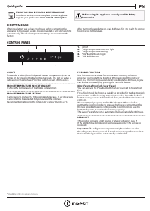 Manual Indesit INFC9 TI22X Fridge-Freezer