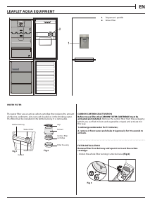 Handleiding Indesit LI8 S1E S AQUA Koel-vries combinatie