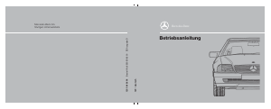 Bedienungsanleitung Mercedes-Benz 500 SL (1992)