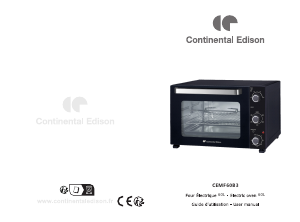 Handleiding Continental Edison CEMF60B3 Oven