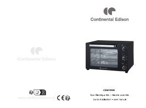 Handleiding Continental Edison CEMF80B Oven