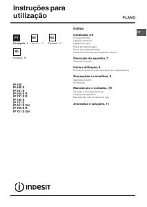 Bedienungsanleitung Indesit IP 641 S (IX) AUS Kochfeld