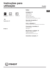 Manual Indesit IP 641 S (IX) AUS Plită
