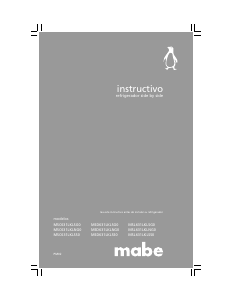 Manual de uso Mabe MSD631LKLSS0 Frigorífico combinado