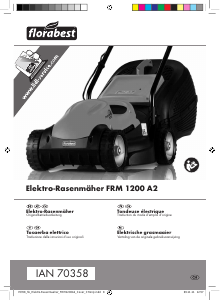 Manuale Florabest FRM 1200 A2 Rasaerba