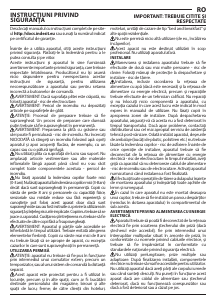 Manual Indesit RI 161 C (ES) Plită