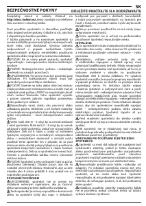 Návod Indesit RI 161 C (ES) Pánt