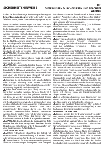 Bedienungsanleitung Indesit RI 161 C (ES) Kochfeld