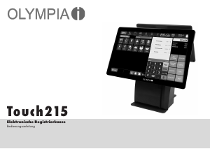 Bedienungsanleitung Olympia Touch 215 POS-Terminal