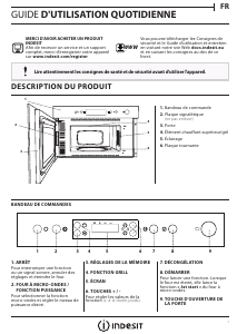 Instrukcja Indesit MWI 3213 IX UK Kuchenka mikrofalowa