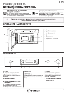 Priručnik Indesit MWI 6211 IX Mikrovalna pećnica