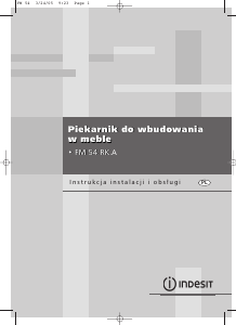 Instrukcja Indesit FM 54 RK.A (AN) Piekarnik