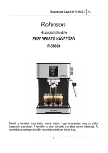 Használati útmutató Rohnson R-98024 Presszógép