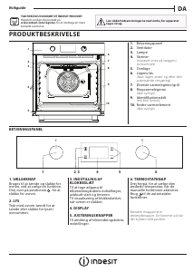 Brugsanvisning Indesit IFW 3844 JP IX Ovn