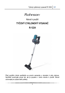 Manuál Rohnson R-1224 Vysavač