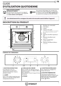 Mode d’emploi Indesit IFW 4841 C BL UK Four