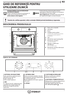Manual Indesit IFW 4841 C BL UK Cuptor