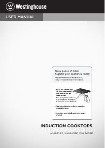 Handleiding Westinghouse WHI642BE Kookplaat