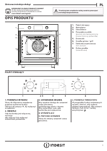 Instrukcja Indesit IFW 6540 C IX Piekarnik