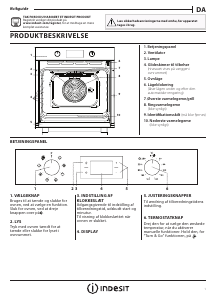 Brugsanvisning Indesit IFW 6540 P IX Ovn