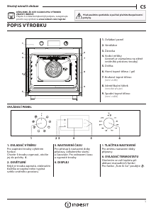 Manuál Indesit IFW 6544 IX Trouba