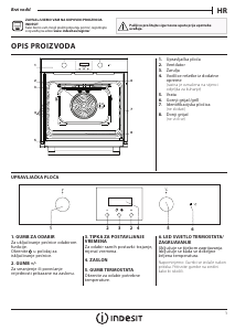 Εγχειρίδιο Indesit IFW 65Y0 J IX Φούρνος