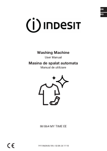 Manual Indesit IM 864 MY TIME EE Mașină de spălat