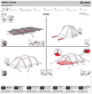 Handleiding Outwell Earth 4 Plus Tent