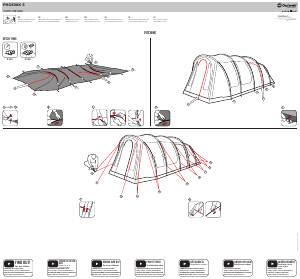 Handleiding Outwell Phoenix 5 Tent