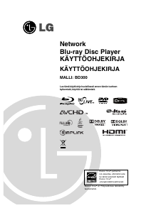 Käyttöohje LG BD300 Blu-ray-soitin