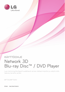 Käyttöohje LG BP730N Blu-ray-soitin