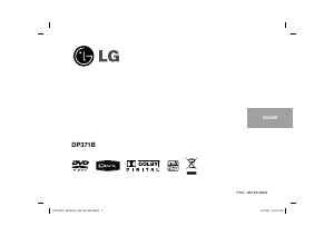 Käyttöohje LG DP371B DVD-soitin