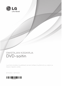 Käyttöohje LG DP432H DVD-soitin