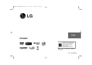 Käyttöohje LG DVS450H DVD-soitin