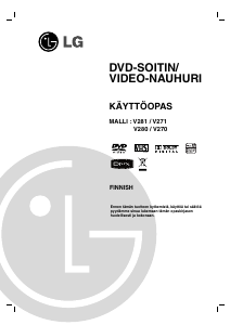 Käyttöohje LG V271N-P2 DVD-videosoitin