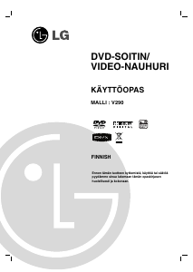 Käyttöohje LG V290 DVD-videosoitin