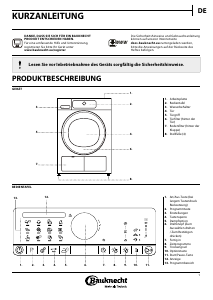 Bedienungsanleitung Bauknecht TK Platinum 883 Trockner