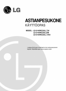 Käyttöohje LG LD-2143WHU Astianpesukone