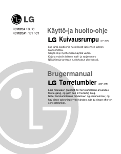 Brugsanvisning LG RC7020A1 Tørretumbler