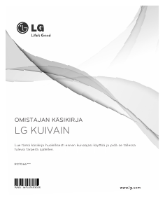 Käyttöohje LG RC7066A1Z Kuivausrumpu