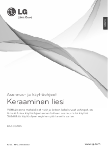 Käyttöohje LG KA60020S Keittotaso
